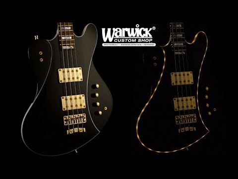 LED BINDING?! Custom Idolmaker Warwick Bass