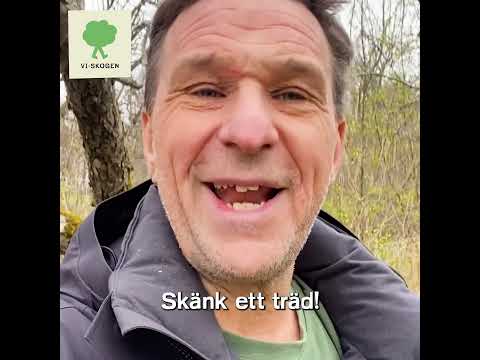 Anders Lundin stöttar Vi-skogen!