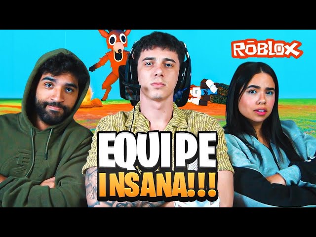 Sobrevivemos 99 NOITES no Roblox com MINHA NAMORADA e MEU CUNHADO!