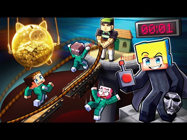 Ukri eröffnet sein neues Squid Game 3 in Minecraft!