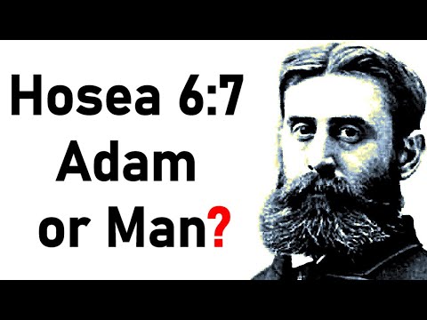 Hosea 6:7 – Adam or Man? - B. B. Warfield