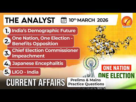 Current Affairs Today 10 March 2026 I UPSC Daily Current Affairs I The Hindu Analysis I The Analyst