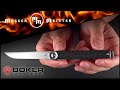 Нож складной «Boker Plus Kaizen Green Canvas Micarta», длина клинка: 7,9 см, серия Boker Plus, BOKER, Германия видео продукта