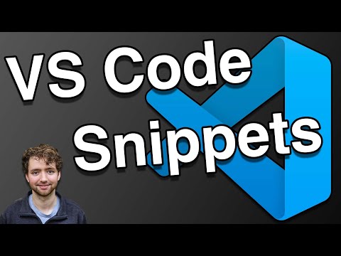 visual studio code snippets tutorial