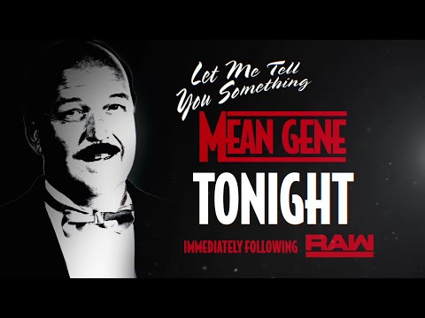WWE: Let Me Tell You Something Mean Gene'