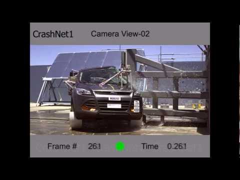 Видео краш-теста Ford Escape с 2012 года