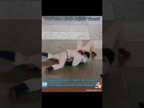 Retournement « aile de poulet » efficace en Judo et Jujitsu fighting 🔥 #jujitsu #judo #Newaza