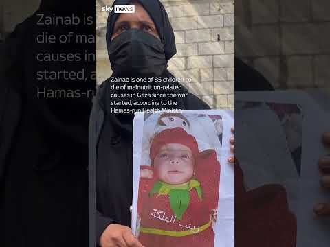 Baby Zainab starved to death in Gaza