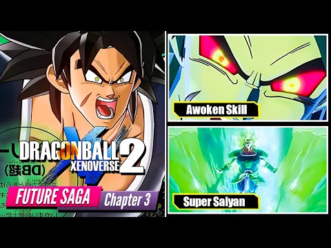 NEW DLC 20 BROLY AWOKEN SKILL & GAMEPLAY REVEALS! - Dragon  Ball Xenoverse 2 Future Saga Chapter 3