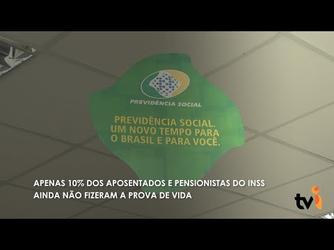 Vídeo: Apenas 10% dos aposentados e pensionistas do INSS ainda não fizeram a prova de vida