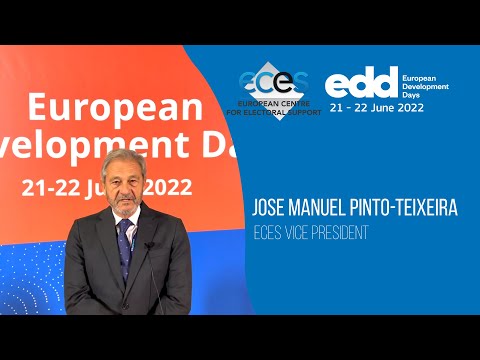 ECES Vice-President of the Management Board Jose Manuel Pinto-Teixeira at the EDD 2022