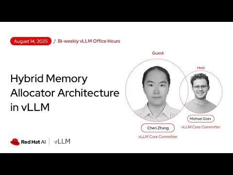 [vLLM Office Hours #30] Hybrid Memory Allocator Architecture in vLLM