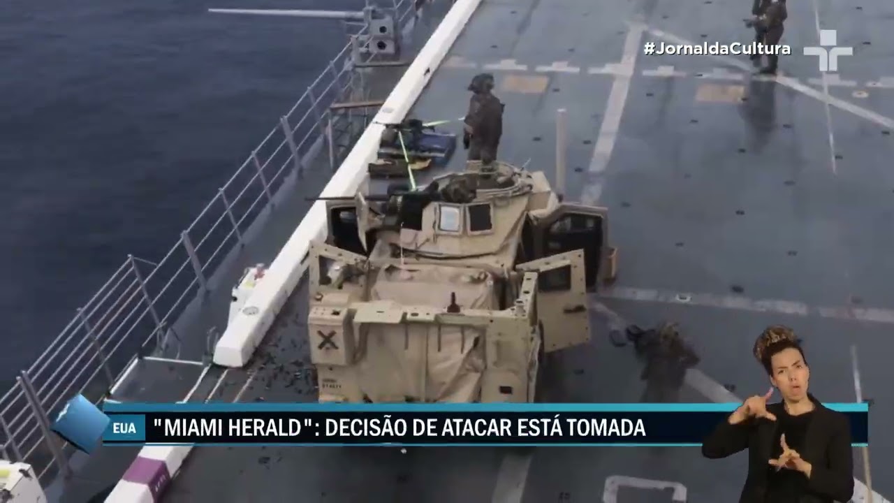 Trump nega planos de ataque à Venezuela ONU e mídia alertam para escalada militar  TV Online Trump nega planos de ataque à Venezuela ONU e mídia alertam para escalada militar