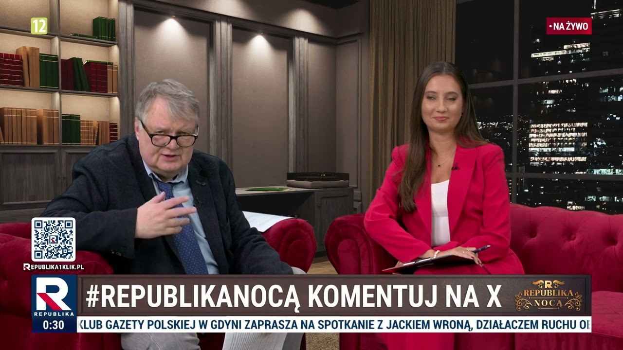 Znakowanie drzwi na osiedlach w Halloween | Republika Nocą 01.11.2025