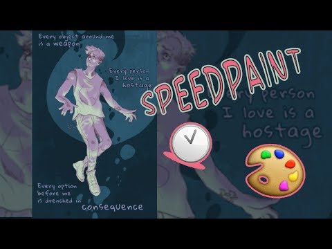 Comic Panel Timelapse / Speedpaint
