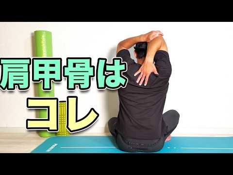 【肩甲骨はコレ】3分!