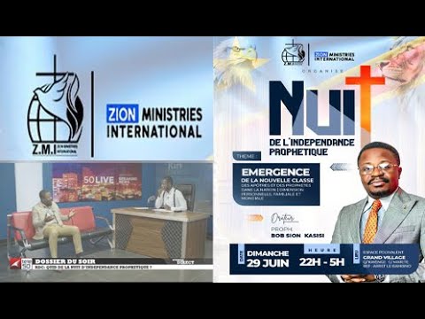 RDC : QUID DE LA NUIT D'INDEPENDANCE PROPHETIQUE ?