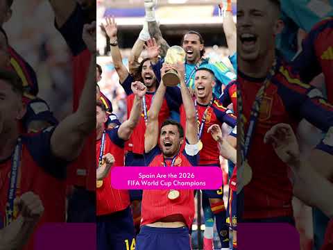 And the 2026 FIFA World Cup goes to Spain! 🇪🇸🏆(📸: Getty Images)