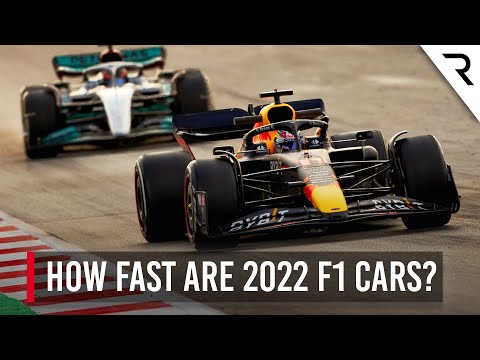 How fast the new 2022 F1 cars really are