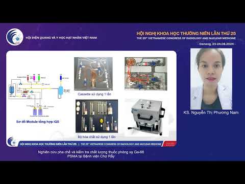 1. Nghiên cứu pha chế và kiểm tra chất lượng thuốc phóng xạ Ga-68 PSMA (KS. Nguyễn Thị Phương Nam)