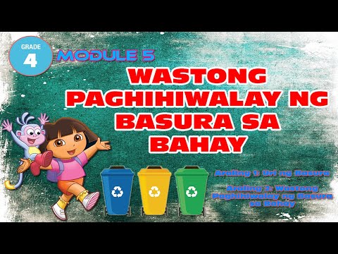 Upload mp3 to YouTube and audio cutter for Module 5| Grade 4 | Wastong Paghihiwalay ng Basura download from Youtube