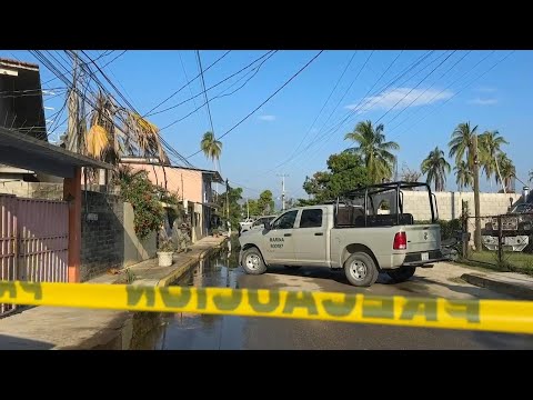 Mexican authorities at site of firearm attack that killed five, injured two | AFP