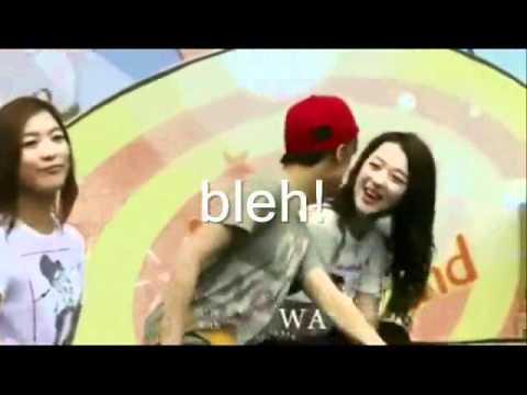 Amber and Sulli - The Brother/Hyung Couple