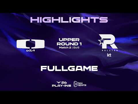 FULL HIGHLIGHTS DK vs <strong>KT</strong> | 2026 LCK PLAYOFFS ROUND <strong>1</strong>
