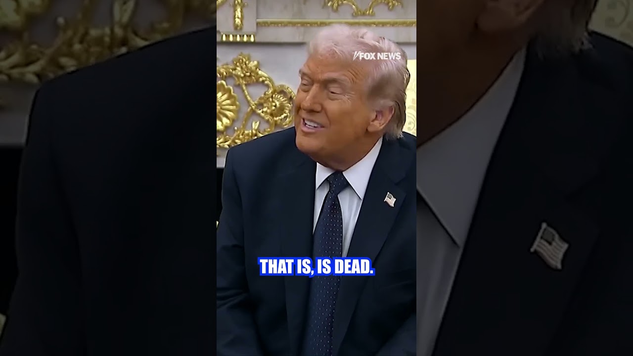 WATCH: Trump on who should become Iran's new leader #foxnews #worldnews #shorts #trump