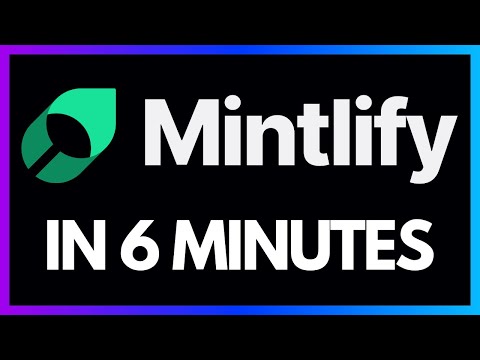 Mintlify in 6 Minutes: Build Docs Like Cursor, Anthropic & Zapier