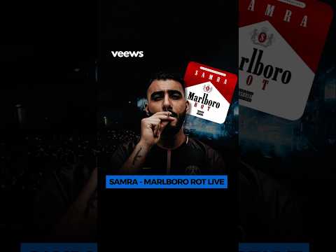 Samra - Marlboro Rot Live #deutschrap #konzert #live