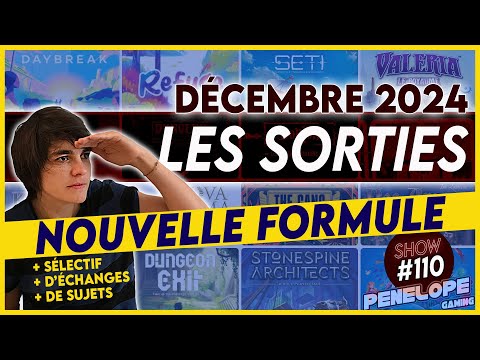 Les sorties du mois de décembre 2024, on change rien mais on change tout ! [ PENELOPE SHOW #110 ]