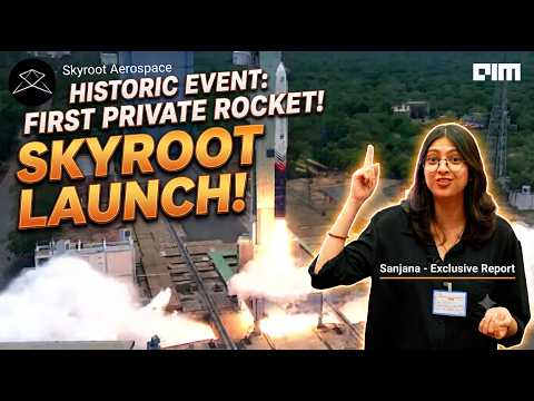 History Made! Skyroot Private Rocket Launch - AIM Exclusive Coverage