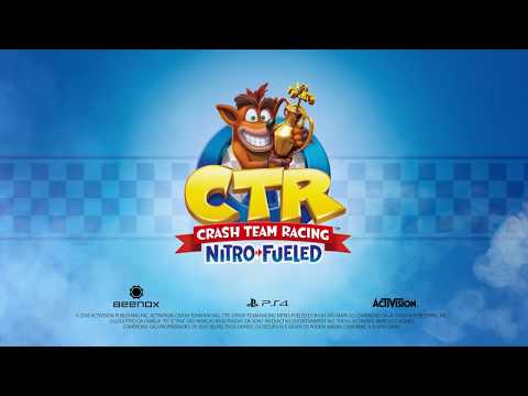 Crash Team Racing Nitro-Fueled - Revele Trailer em Português | PS4