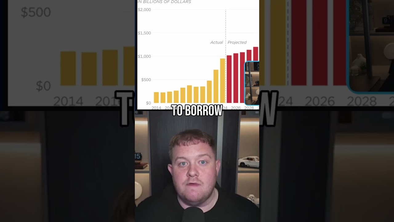 USA's Debt Death Spiral: Borrowing to Pay Interest! shorts