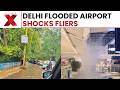 Delhi Airport Flooded Caught On Camera: Fliers React To Waterlogging At IGI Airport | NewsX