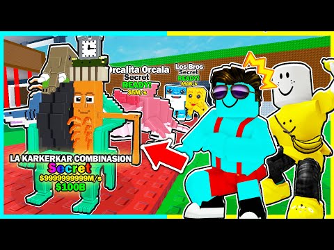 最強キャラ『ラ・カルケルカル・コンビネーション』がやばすぎる🔥 【ロブロックス/ROBLOX】【ブレーノートを盗む】