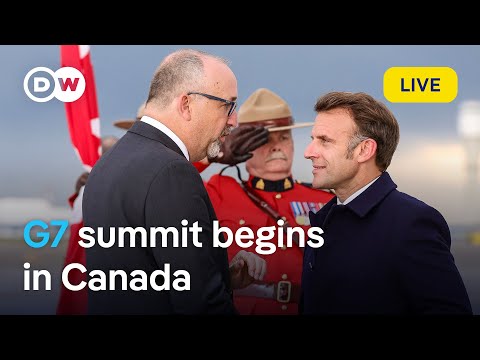 Live: Canada welcomes G7 leaders to annual summit | DW News