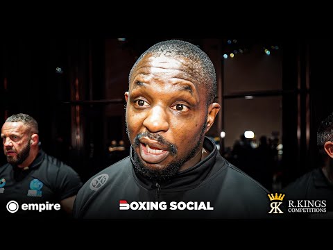 “IT’S F****D UP!” DILLIAN WHYTE EMOTIONAL ON HIS JOURNEY TO MOSES ITAUMA FIGHT