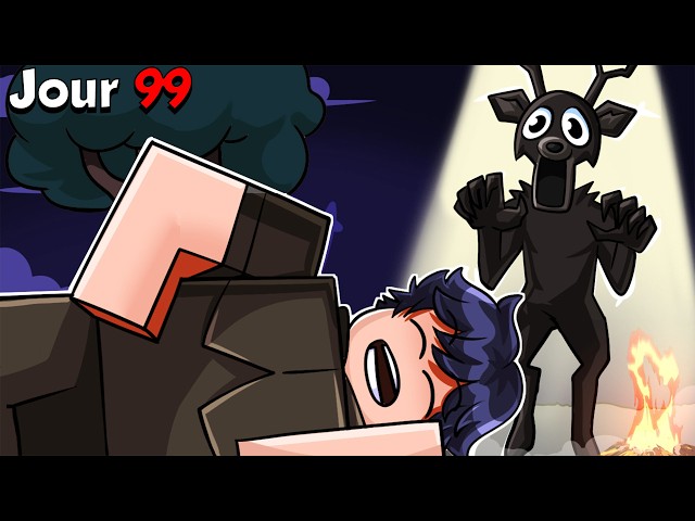 J'ai Survécu 100 Jours dans une Forêt… (Roblox)