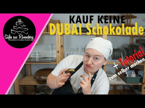 So übertrieben ist der Hype um Dubai Schokolade wirklich 😲❌ Konditorin rechnet & macht es nach 🤎