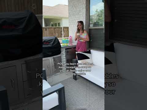 Using my kids bubble machine might be the best hack😂 #morningroutine #summertime