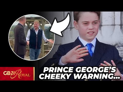 WATCH: Prince George Makes SWEARING Request To Prince William Ahead of Clarkson's Farm Meeting...