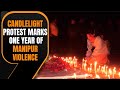 Manipur: Candlelight Protest Marks One Year of Manipur Violence at Kangla Gate, Imphal West | News9
