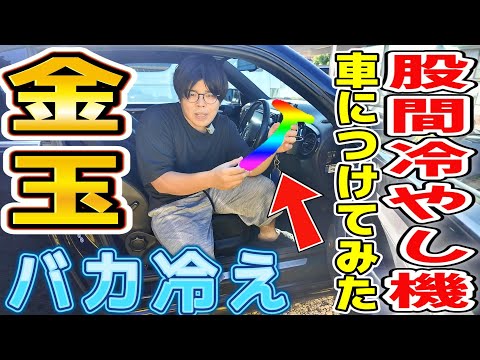 【Temuの闇】車に股間冷やし機を搭載してみた！