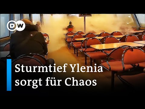 Yilenia und Zeynep: Serie von Sturmtiefs überquert Deutschland | DW Nachrichten