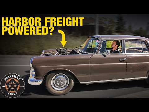 We put three lawn mower carburetors on a LS to see how much horsepower it'll make! | Driveway Finds