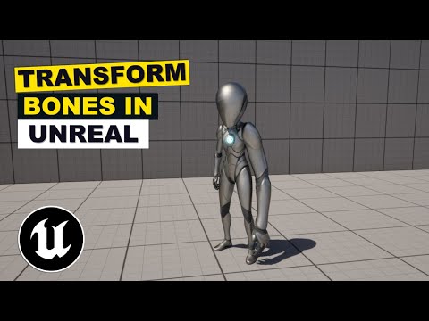 How To Transform Modify Bones In Unreal Engine 5