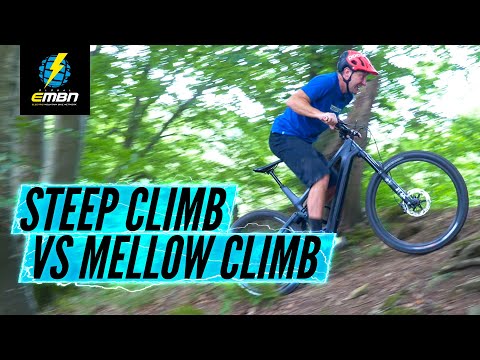 How To Climb On Your E Bike | Steep Gradient Vs Mellow Climb