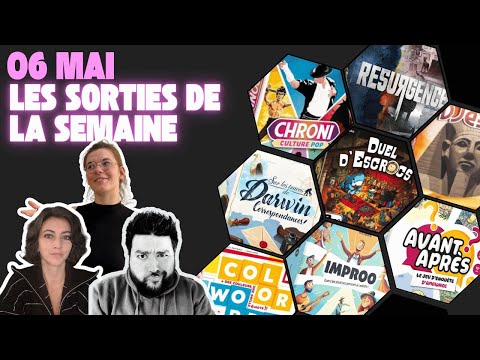AVANT APRES ?, RESURGENCE, COLOR WORLDS... ET NOS JEUX POUR UN RENCARD !  - Le tour des sorties !